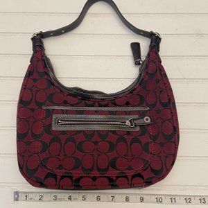 Women's Coach Signature Shoulder Bag.
